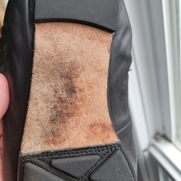 Tory Burch Black Leather Balet Flats - Picture 2 of 12